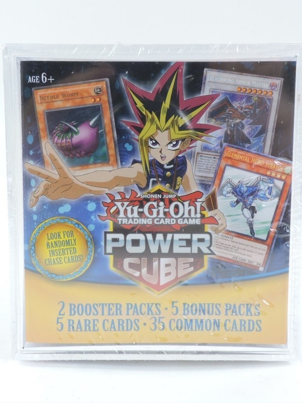 (New) Yu-Gi-Oh! Power Cube Card Set With Plastic Storage Case